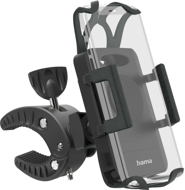 Držalo za telefon za kolo Hama 201514, črno