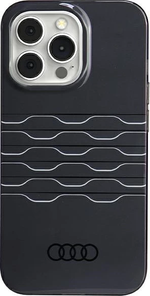 Ovitek Audi IML MagSafe za iPhone 13 Pro / 13, črn