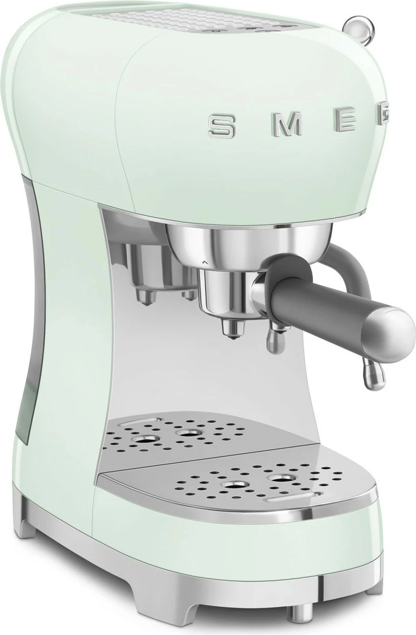 Aparat za espresso SMEG ECF02PGEU, 1,1 L, 15 bar, zelen