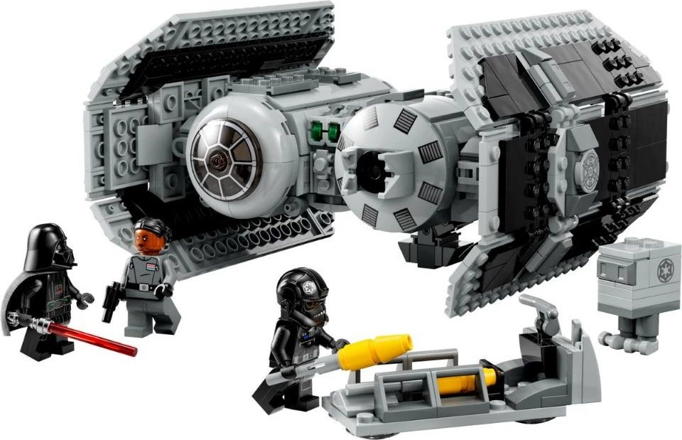 Set TIE Bomber, 625 kosov, z minifigurami, siv — LEGO Star Wars 75347