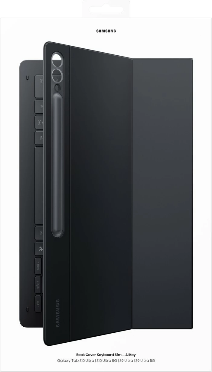 Tipkovnica za tablični računalnik QWERTZ, nemščina, s touchpadom Samsung EF-DX920, Galaxy Tab S10 Ultra, Galaxy Tab S9 Ultra, črna