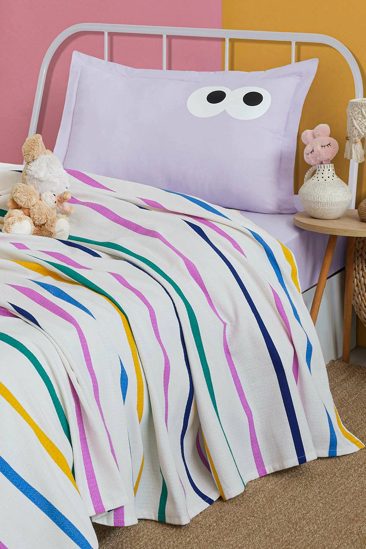 Pike komplet za eno osebo Funny, vijoličen