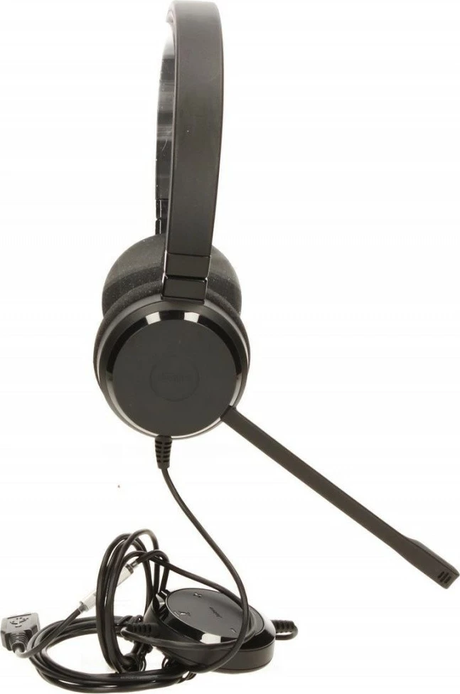 Slušalke z mikrofonom Jabra Evolve 20 Duo, USB, črne