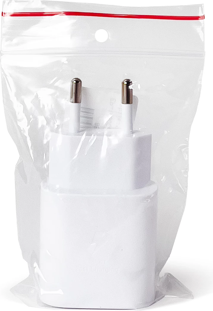 Stenski polnilec 15W USB-C, Samsung EP-T1510EWE, bel