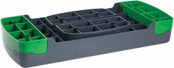 Step za aerobiko HMS, zelen/siv
