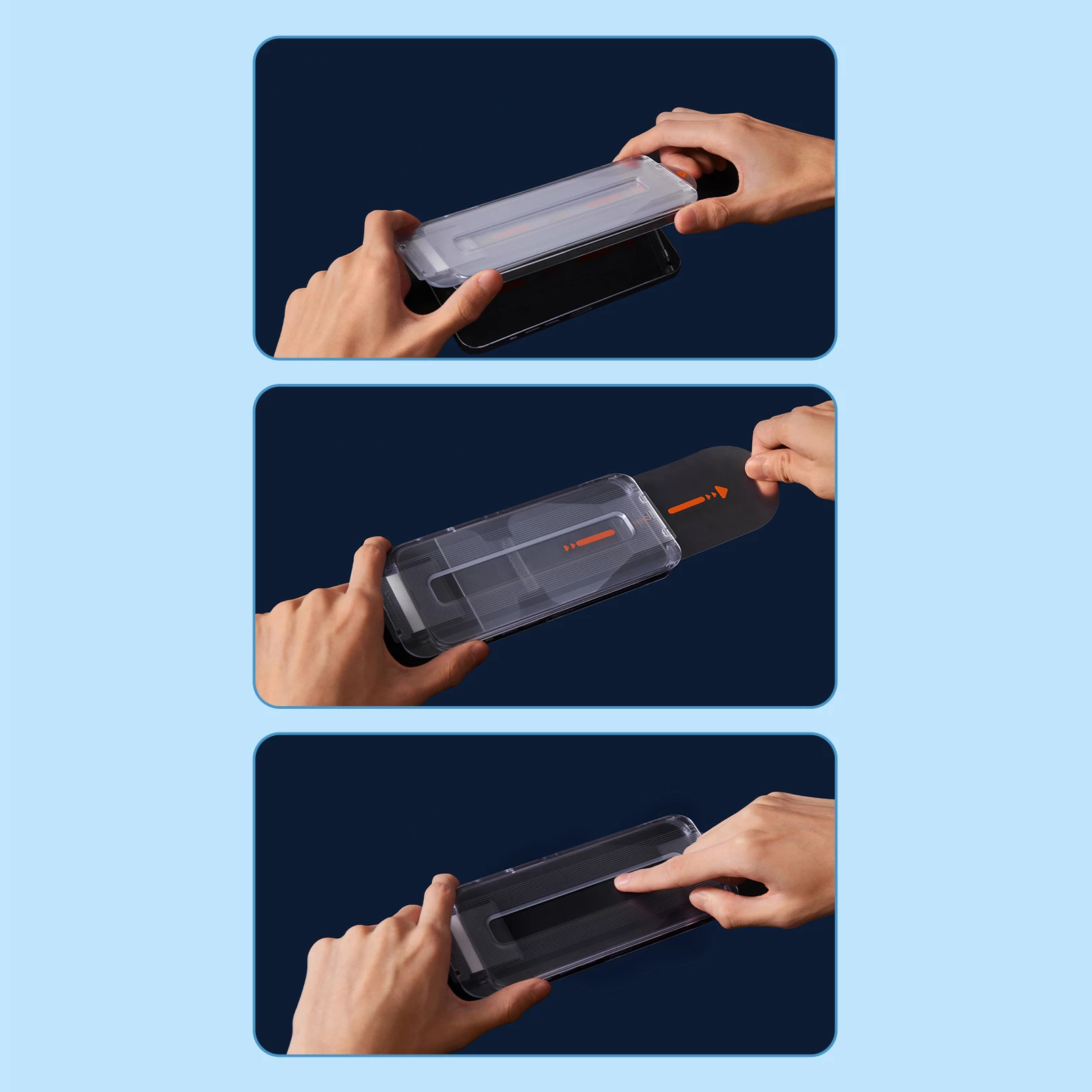 Zaščitno kaljeno steklo 0,4 mm za iPhone 14 Pro Max, Baseus, prozorno, z montažnim kompletom