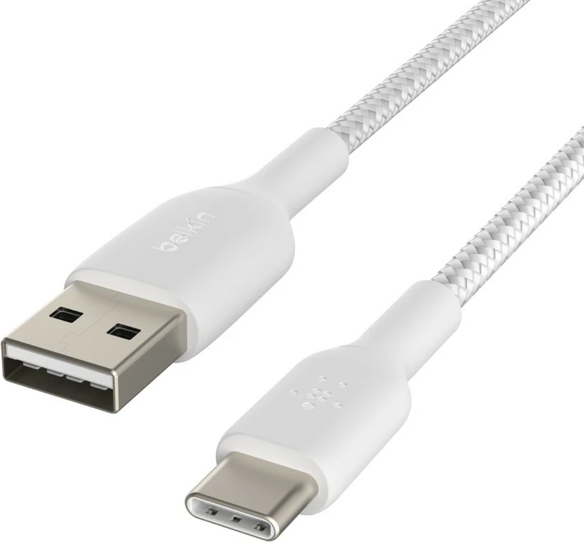Kabel USB-A na USB-C Belkin CAB002BT1MWH, 1 m, bel