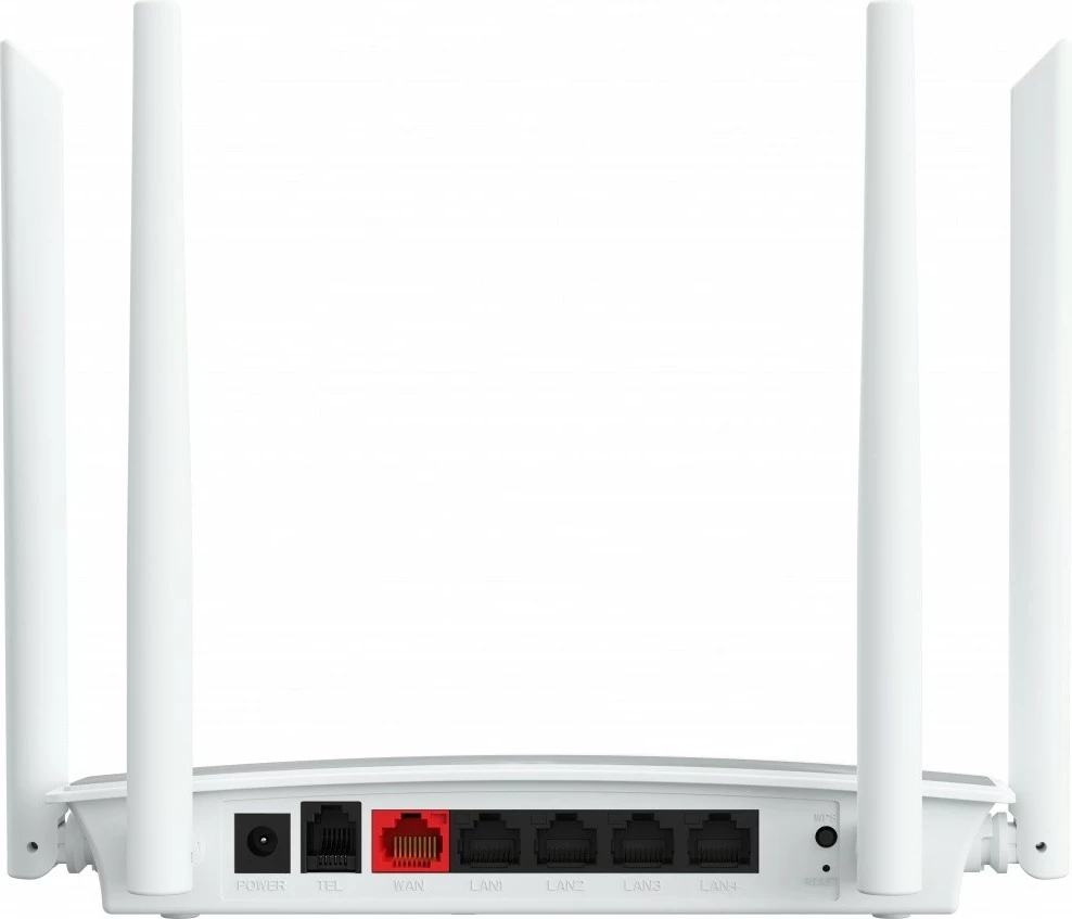 Usmerjevalnik WiFi6 z 4 antenami, bel, komplet ODU & IDU, ZTE MF258 PRO