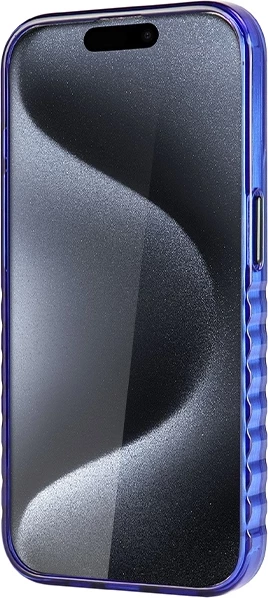 Ovitek za telefon MagSafe za iPhone 15 Pro Max, moder, Audi IML