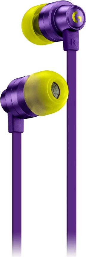 Slušalke z mikrofonom, z 3,5 mm kablom, vijolične Logitech G G333