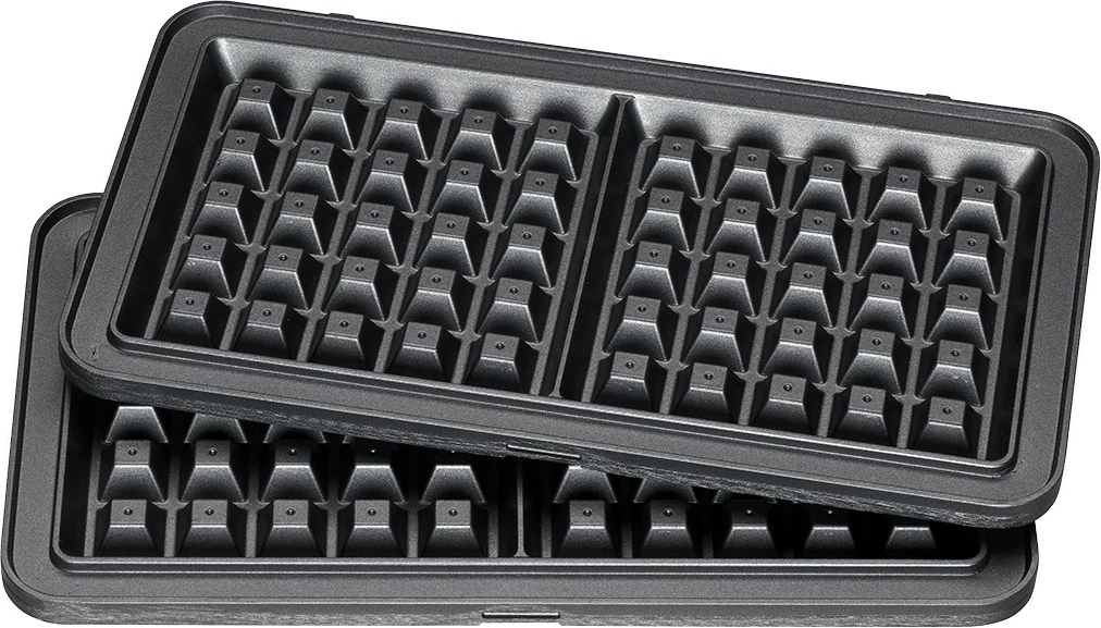 Toster 4 v 1, 900 W, zamenljive plošče, črn, Concept SV3070