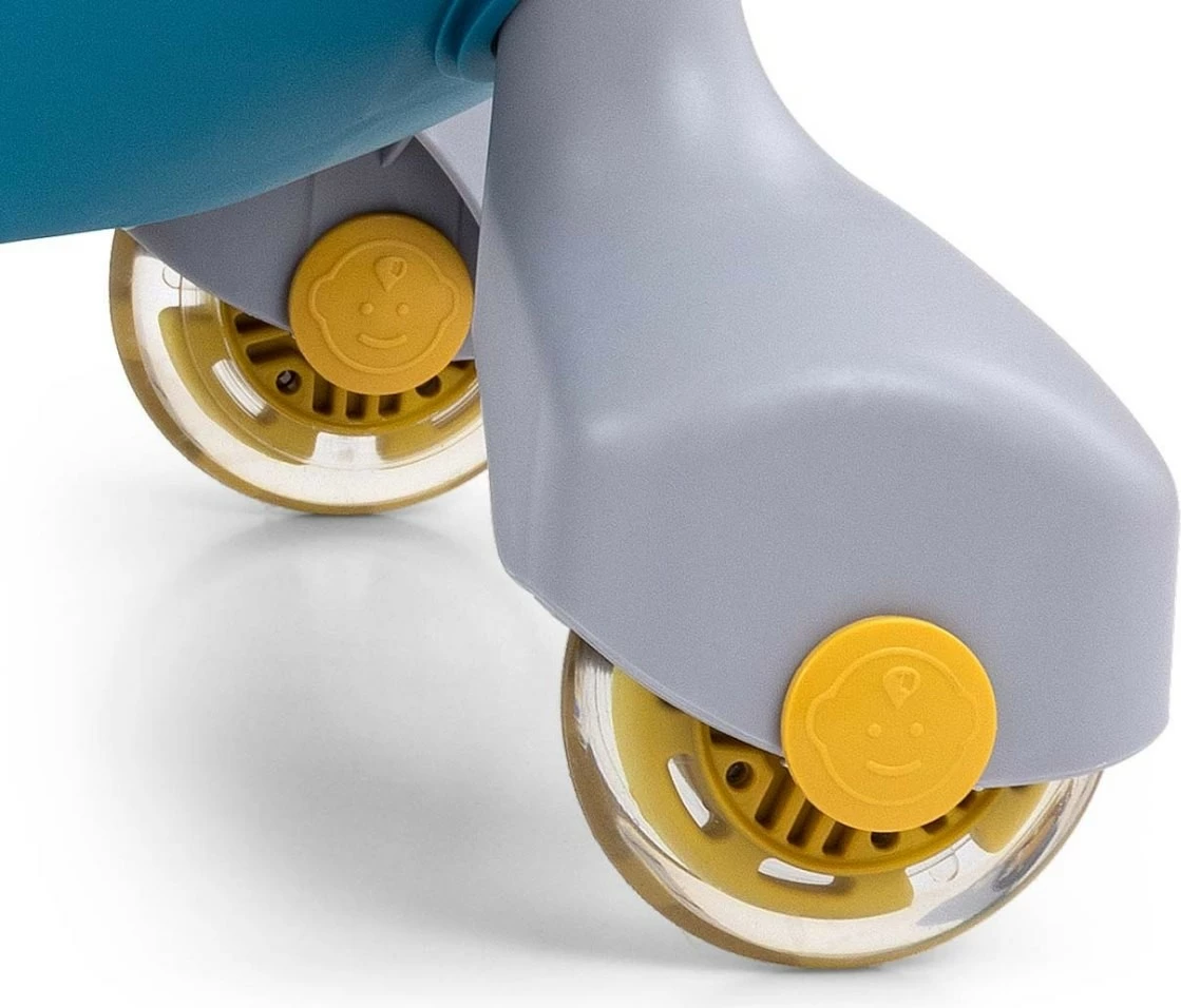 Igrača ride-on Milly Mally Gravity Gaiter, 4 kolesa, zelena/rumena