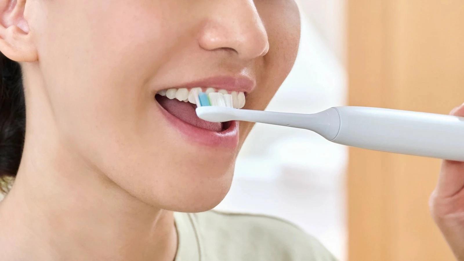 Glava zobne ščetke, Philips Sonicare Optimal White HX6064/87, združljive s snap-on, BrushSync, bela, komplet 4 kosa