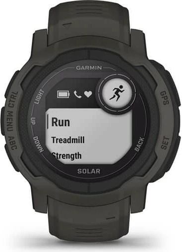 Pametna ura Garmin Instinct 2 Solar, 2,29 cm (0,9"), MIP, GPS, grafit