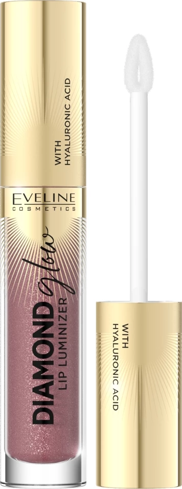 Lip gloss z učinkom diamantnega sijaja Eveline Cosmetics Diamond Glow Lip Luminizer za ženske 11, 4,5 ml