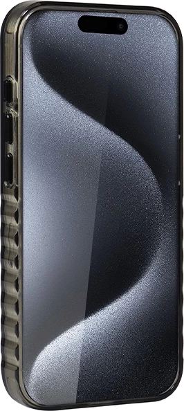 Ovitek z velikim logotipom Audi IML MagSafe za iPhone 15 Pro Max, črn