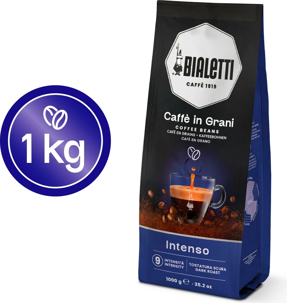 Kavni stroki Intenso Bialetti Esperto Grani, 1 kg