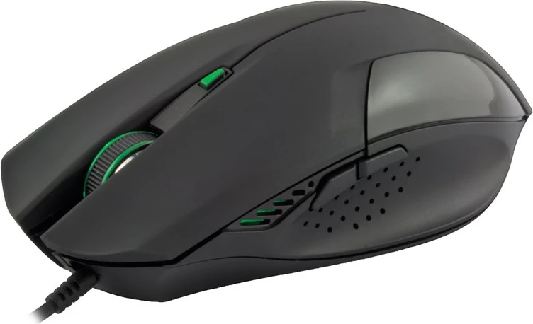 Gaming miška Esperanza TM106 Goblin, s kablom, 6 gumbov, DPI 2000, črna