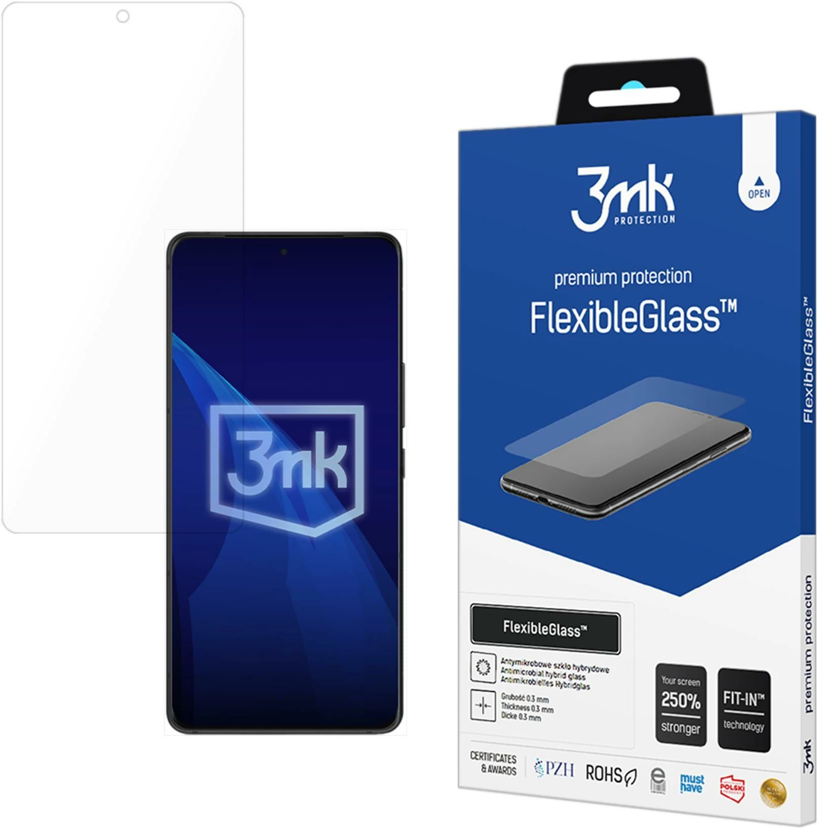 Hibridno steklo 3mk FlexibleGlass za Asus ROG Phone 9 / 9 Pro / 9 FE
