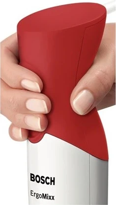 Rokni mešalnik, Bosch MSM64010, 450 W, bel/rdeč