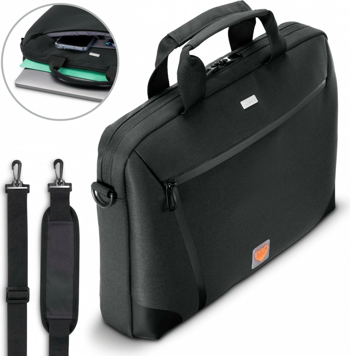 Torba za prenosnik Hama Extreme Protect 227051, 15,6–16,2 palca, črna Torba za prenosnik Hama Extreme Protect 227051, 15,6–16,2 palca, črna