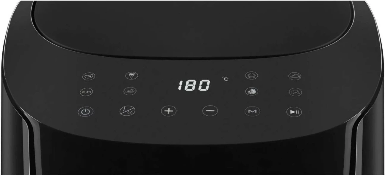 Pekač brez olja Amica Friend AFD5010, 7,2 L, črn