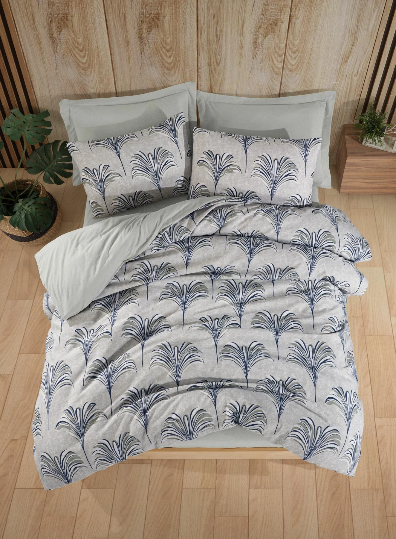 Prevleka za odejo enojna XXL, L'essentiel Santo, modra