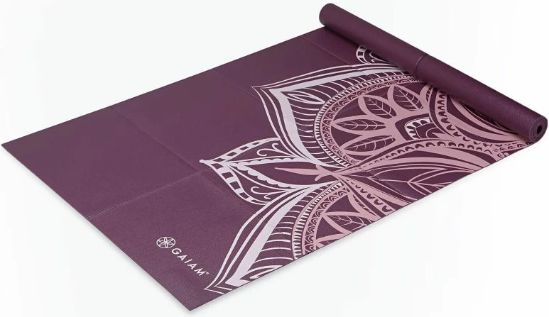 Joga podloga, GAIAM, za moške in ženske, vijolična