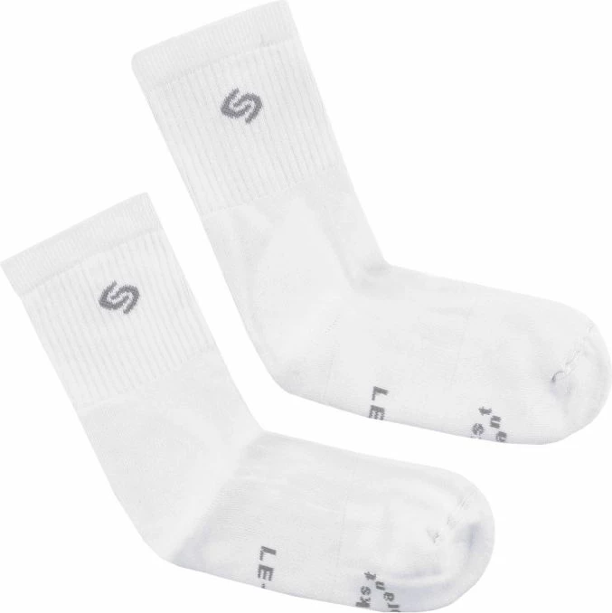 Nogavice za ženske za trening Yakimasport, bele