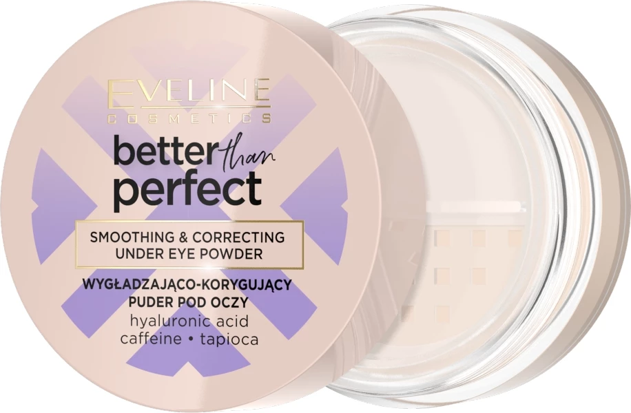Puder za podočnjake Better Than Perfect Smoothing-Correcting, Eveline Cosmetics, za ženske, Universal, 4 g