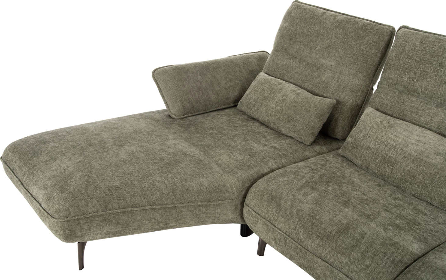 Kotna zofa (levi) CONVERT FH3268.04L cipresno zeleno blago 283x188x100 cm