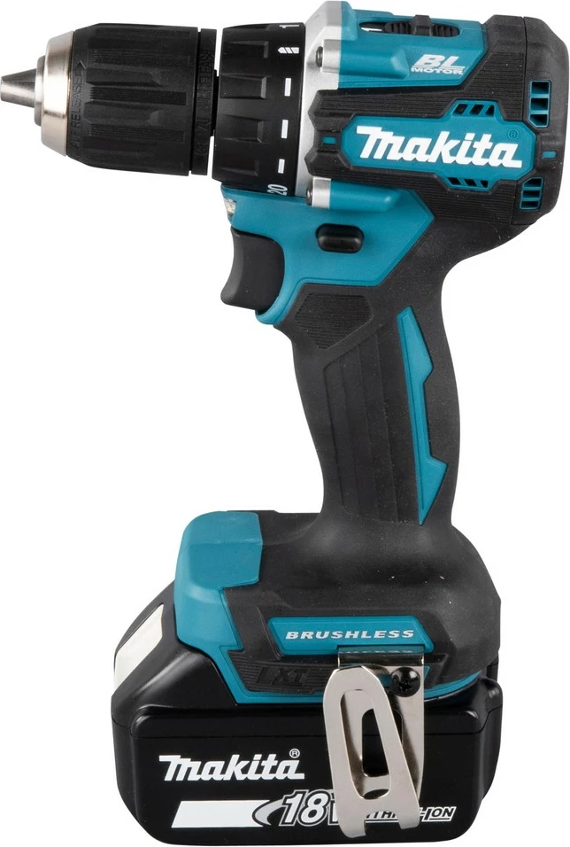 Kompakten vrtalnik Makita DDF487Z, 18V Li-Ion, 1,3 cm, turkizen