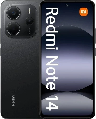 Pametni telefon 6,67", 6+128GB, črn - Xiaomi Redmi Note 14