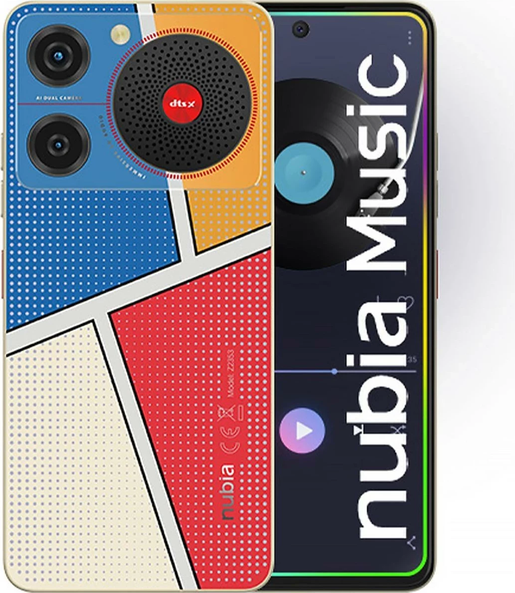 Pametni telefon ZTE Nubia Music 4+128GB Pop Art