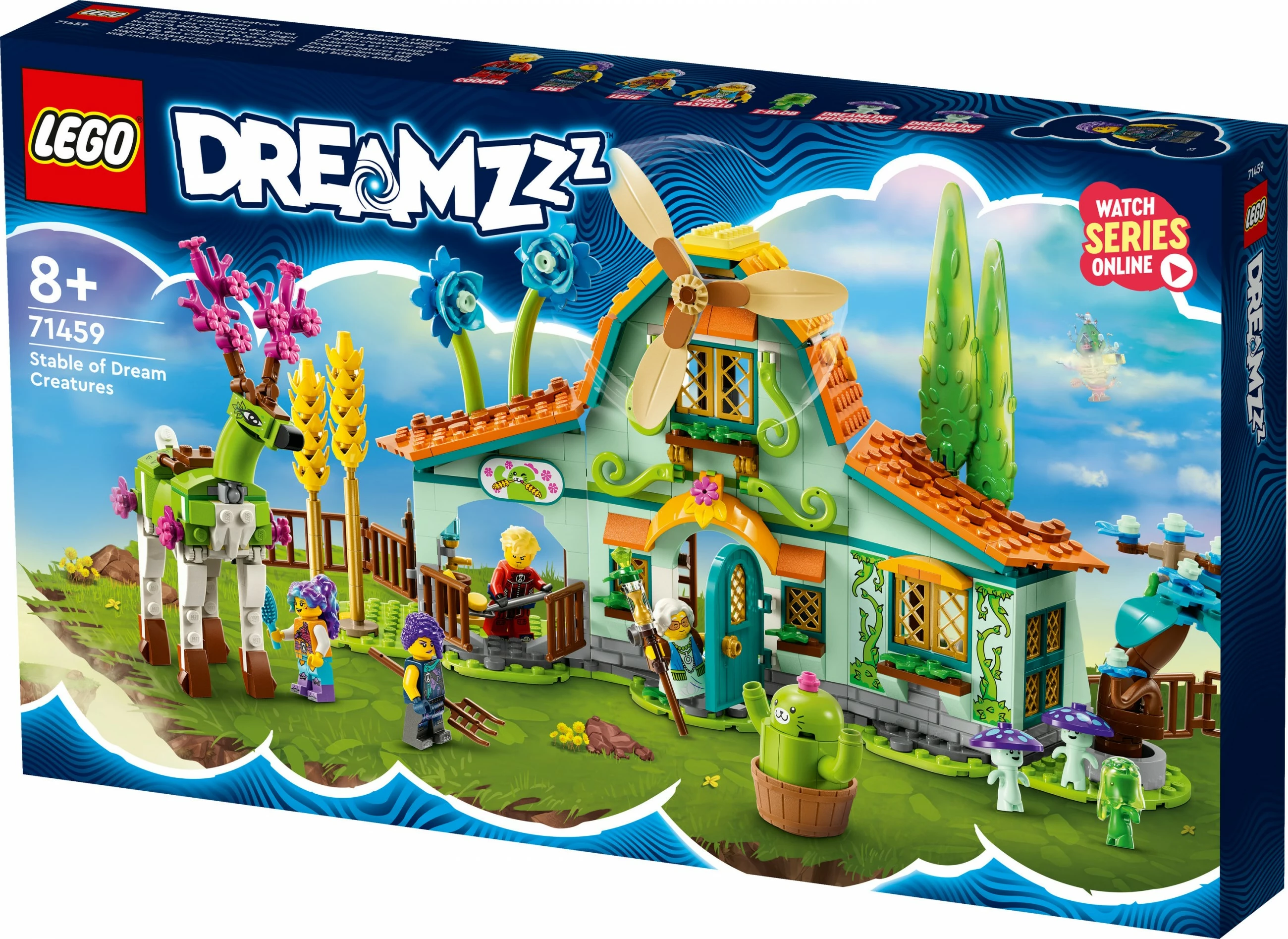 Set gradnje Stable of Dream Creatures, LEGO, 681 kosov, večbarven