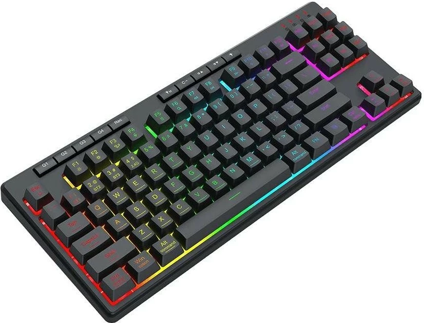 Gaming tipkovnica Redragon SHIVA PRO K516RGB-PRO 87, RGB, črna