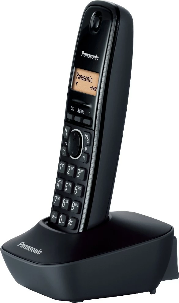 Brezžični telefon Panasonic KX-TG1611, črn