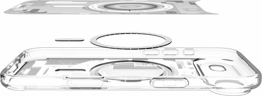Ovitek Ultra Hybrid MagSafe za iPhone 17 Air, bel — Spigen