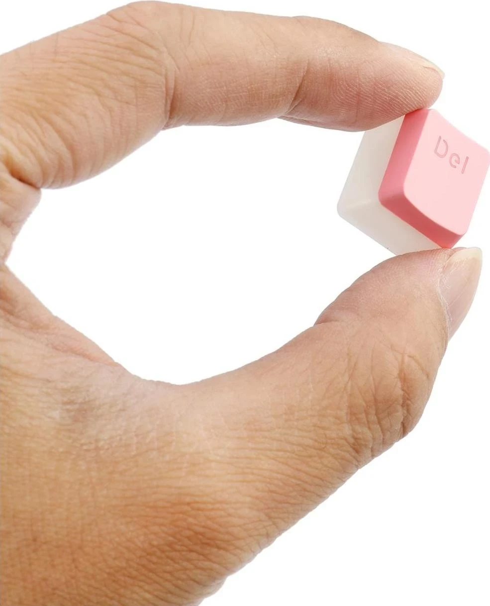 Komplet keycapov Redragon A130 PBT Doubleshot, 104 kosov, rožnata