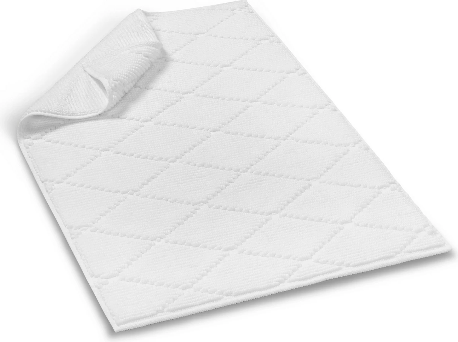 Tapet za kopalnico Diamond, Mijölnir, bel