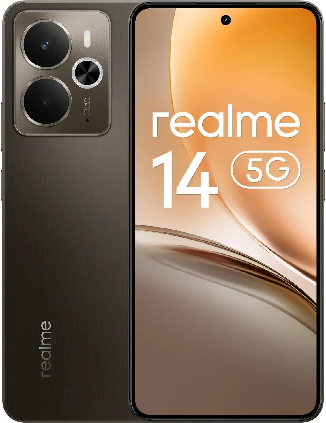 Pametni telefon realme 14 5G, 12/256 GB, Storm Titanium