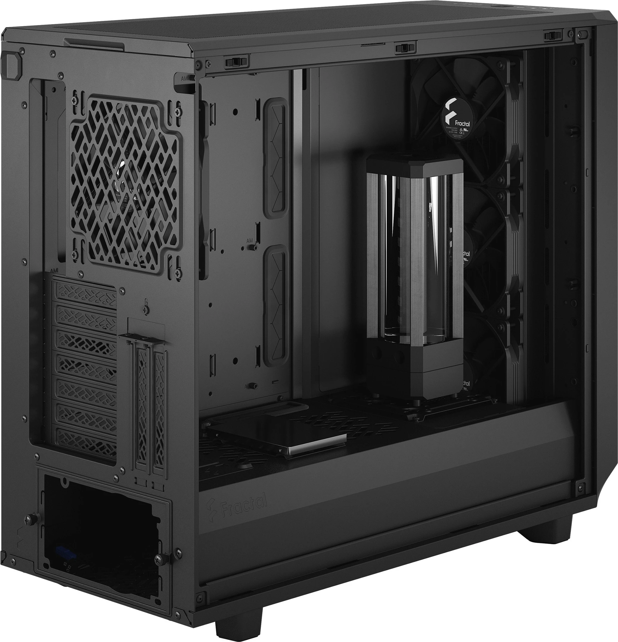 Ohišje Meshify 2 Fractal Design, Tower, ATX, EATX, micro ATX, Mini-ITX, črno