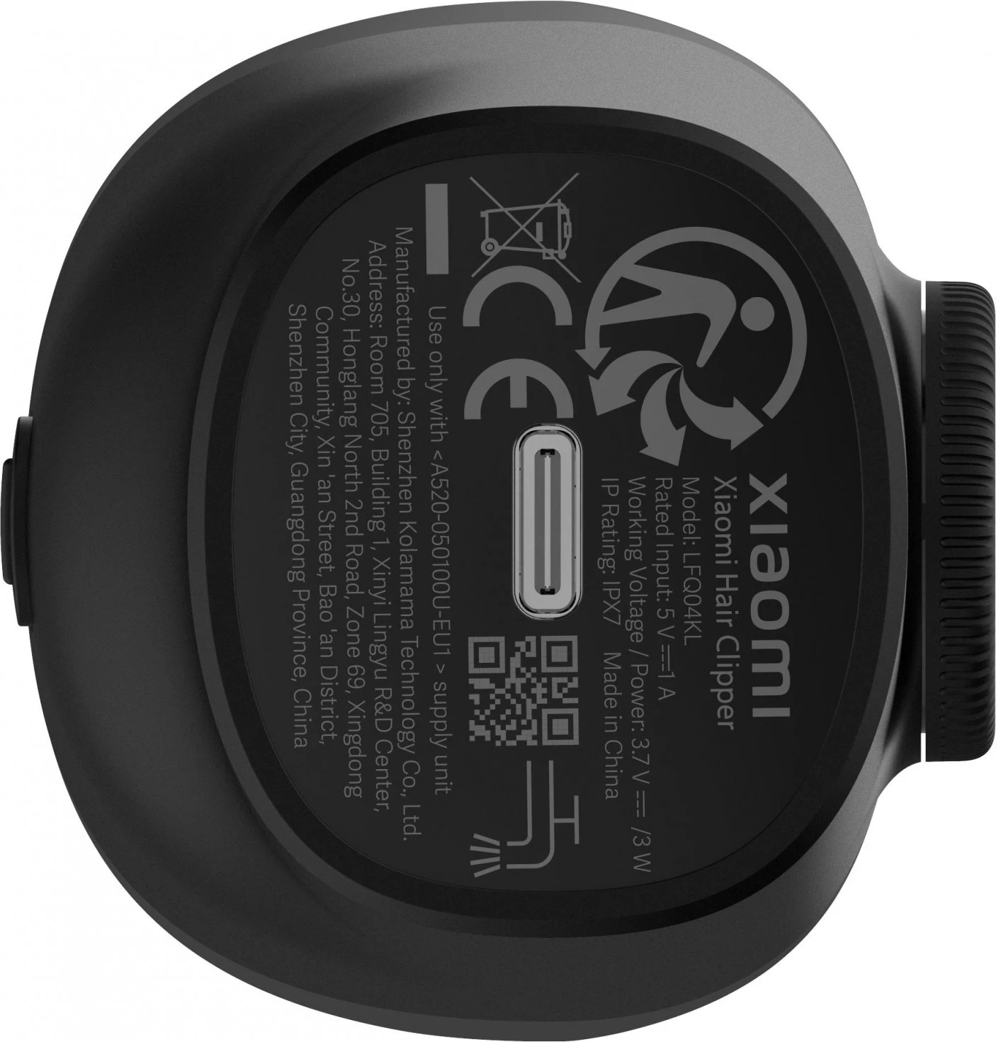 Brivnik Xiaomi Hair Clipper BHR5892EU, 14 nastavitev dolžine, IPX7, črn