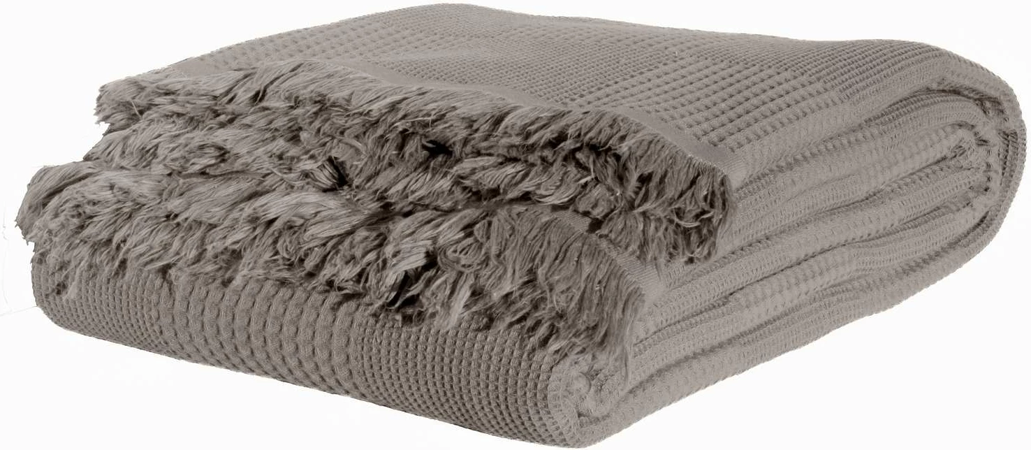 Odeja Single Pique, 160 x 230 cm, siva, L'essentiel