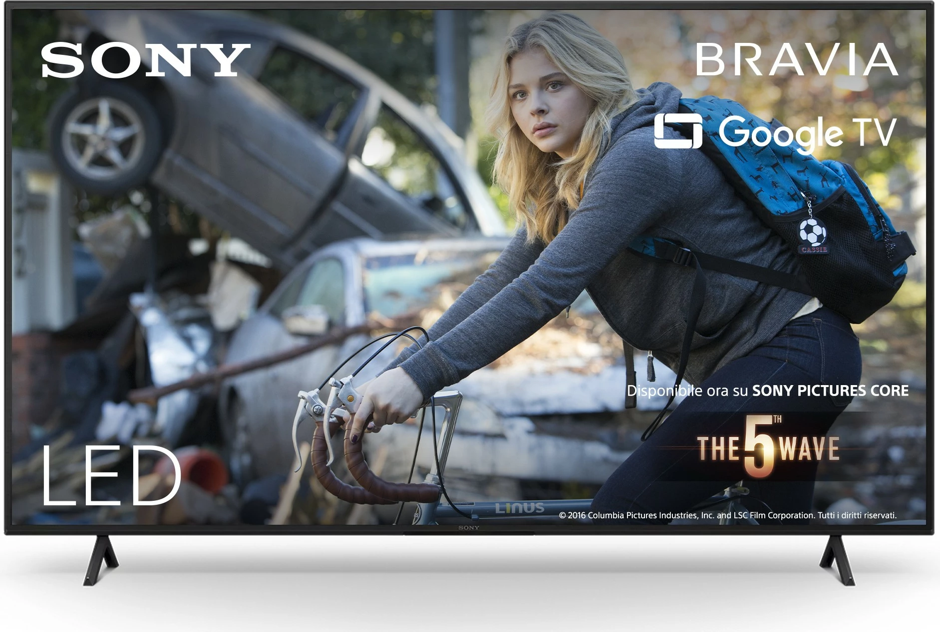 Televizor 75‑palčni LED, Google TV, črn, Sony KD75X75WLA BRAVIA