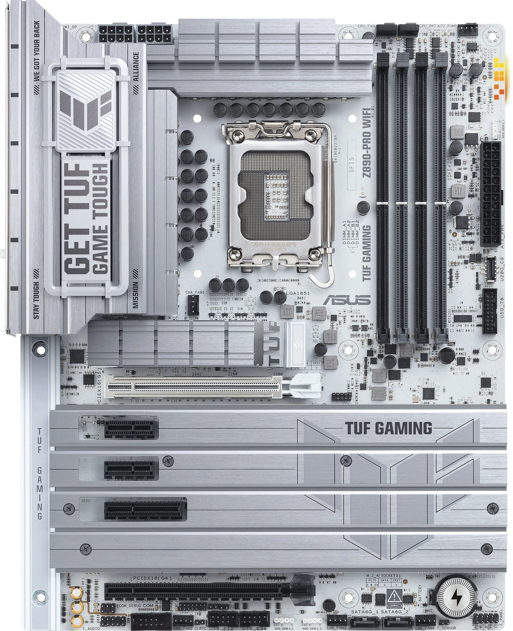 Matična plošča TUF GAMING Z890-PRO WIFI ASUS, Intel LGA 1851, DDR5, 192 GB Matična plošča TUF GAMING Z890-PRO WIFI ASUS, Intel LGA 1851, DDR5, 192 GB