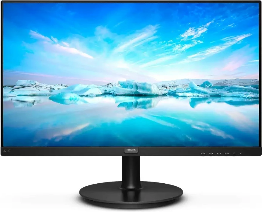 21,5" VA Full HD monitor, Philips 221V8A/00, HDMI, zvočniki, črn