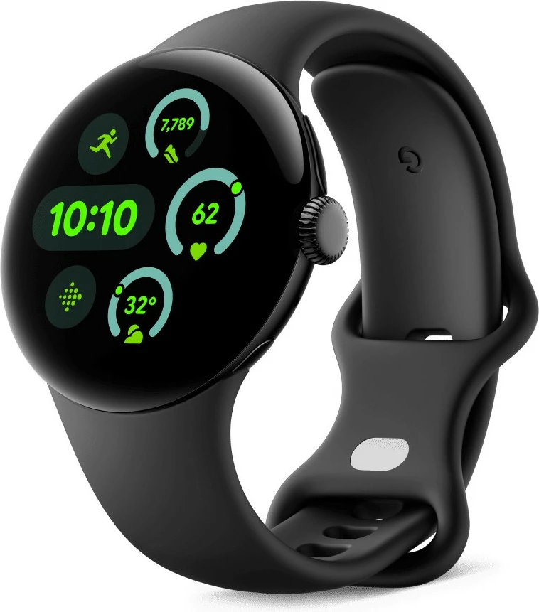 Pametna ura Google Pixel Watch 3 41 mm WiFi, obsidian črna
