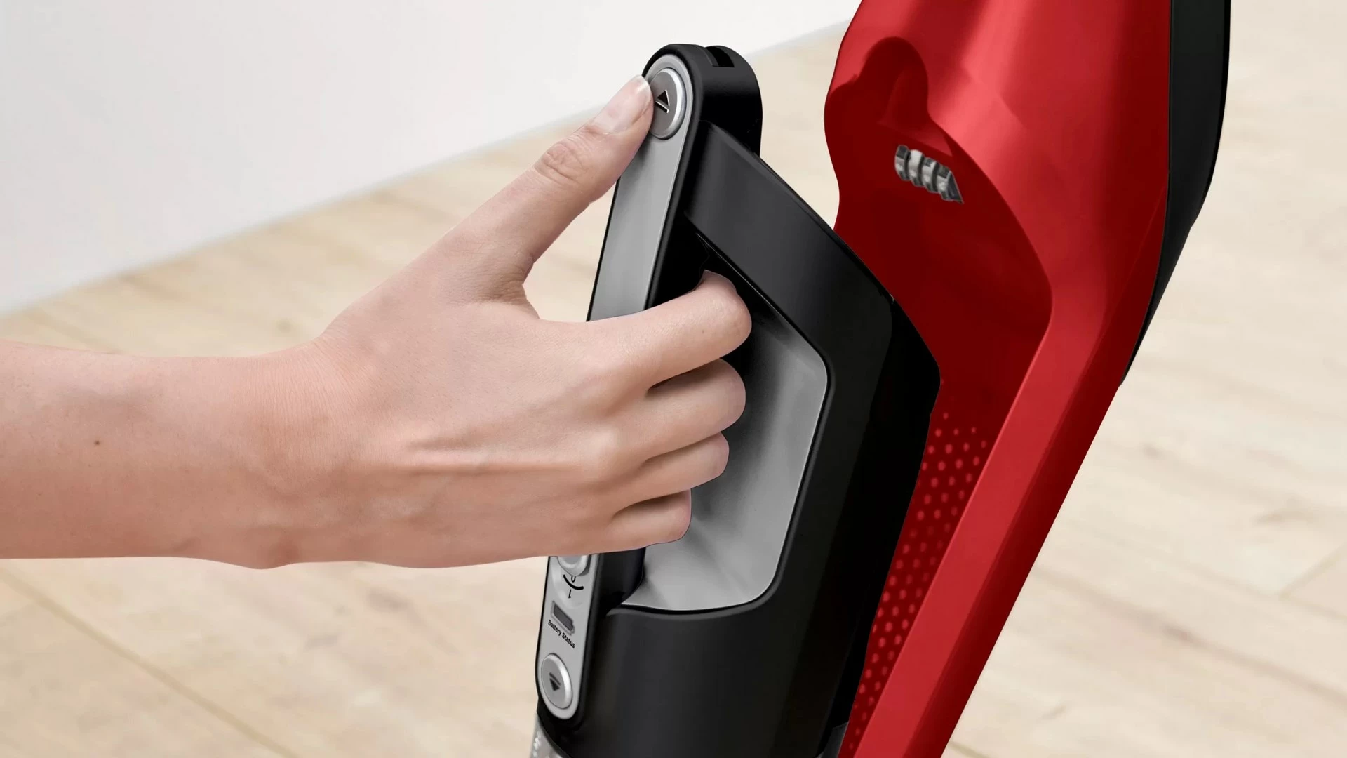 Brezžični sesalnik Bosch Serie 4 BBH3ZOO28, rdeč