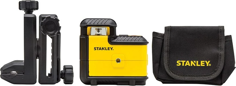 Laserski nivel, Stanley STHT77504-1, 360°, rdeča črta, na baterije, rumeno/črn Laserski nivel, Stanley STHT77504-1, 360°, rdeča črta, na baterije, rumeno/črn